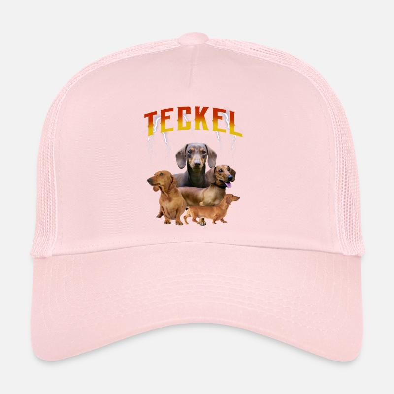 Teckel Chien de Légende Casquette trucker 
