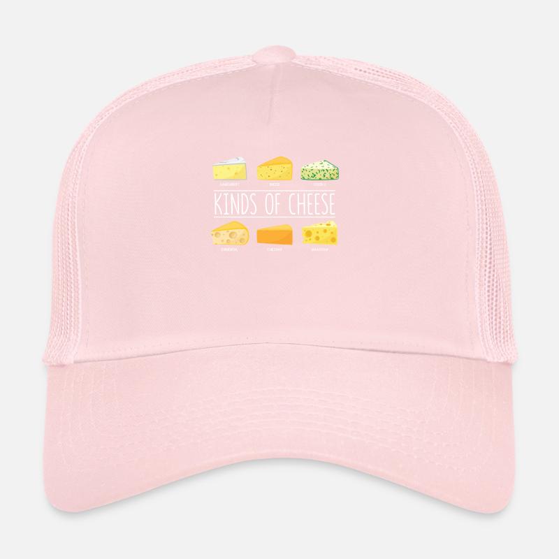 Types De Fromage Laitier Amateur De Fromage Snack Casquette trucker 