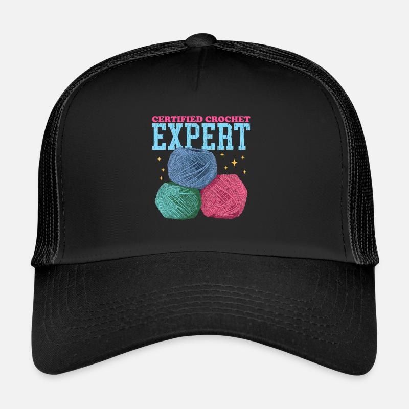 Crochet Expert Crochet Crochet Crochet Gift Trucker Cap