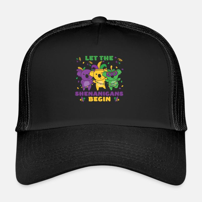 Déguisement de carnaval de Koala de Mardi Gras Casquette trucker 