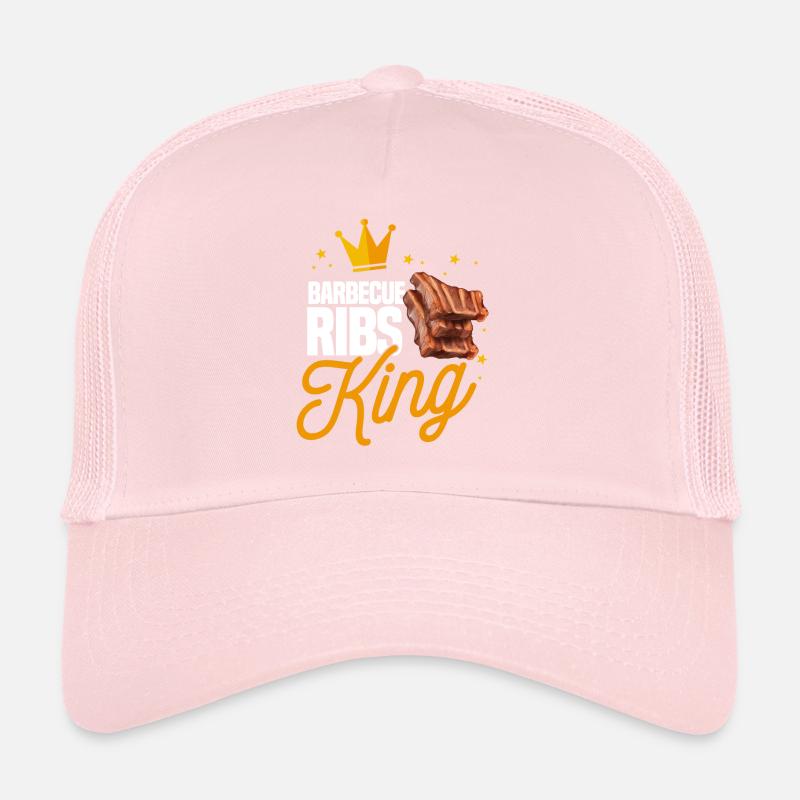 Barbecue Ribs King Trucker Cap