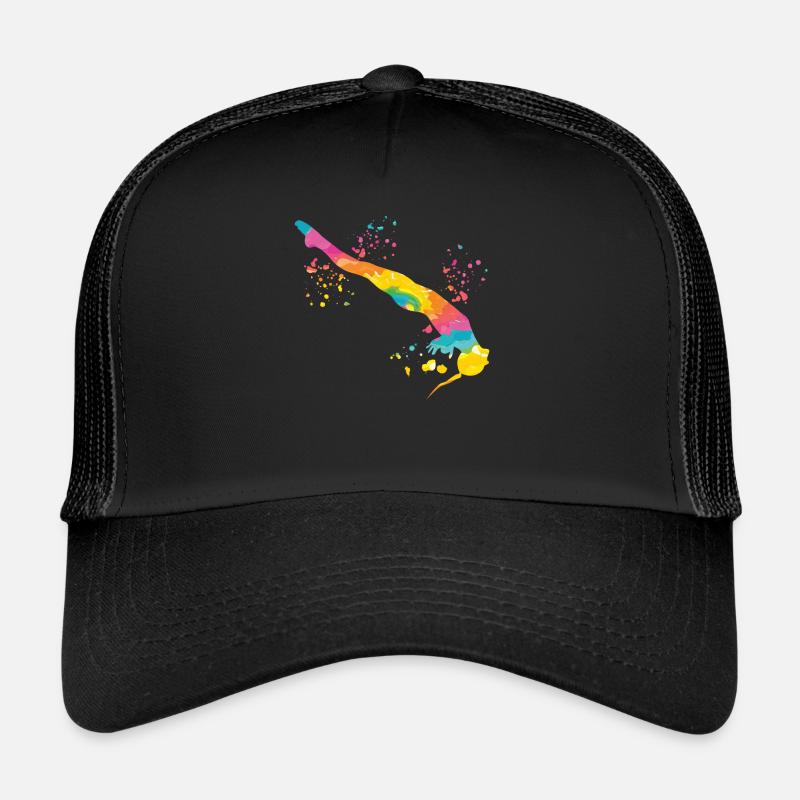 Diving Synchronized Diving Trucker Cap