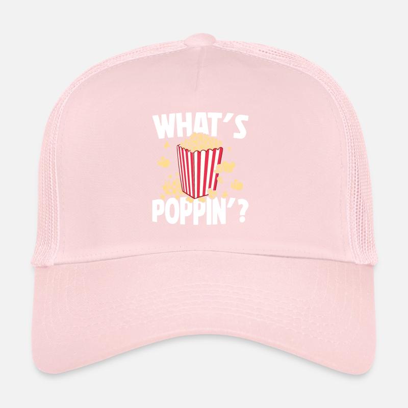 Qu’est-ce que Poppin, Soirée cinéma, Soirée cinéma, Popcorn Casquette trucker 