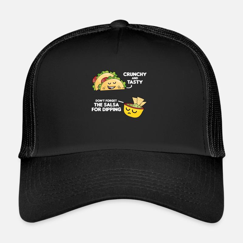 Taco Guacamole Salsa Dip Cinco De Mayo Cadeau Casquette trucker 