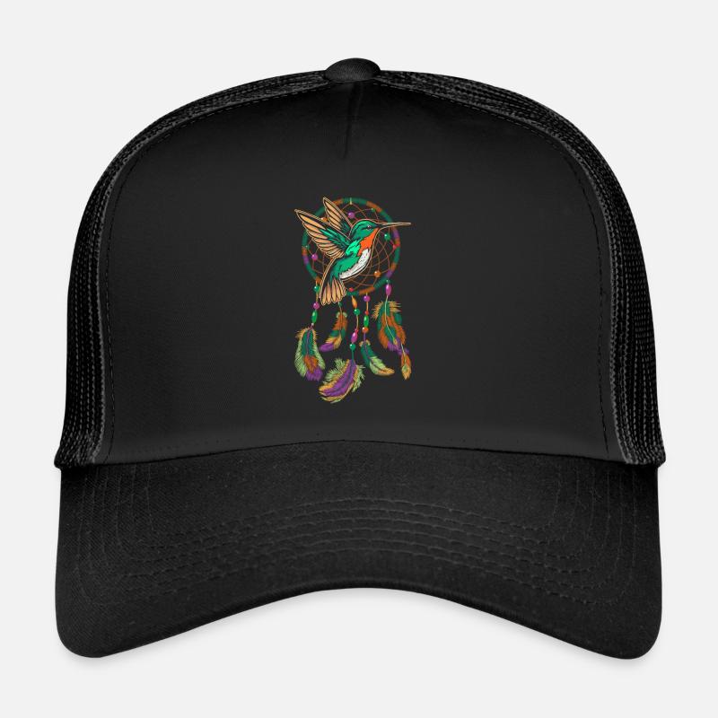 Colibri Dream Catcher Dream Catcher Oiseau Casquette trucker 