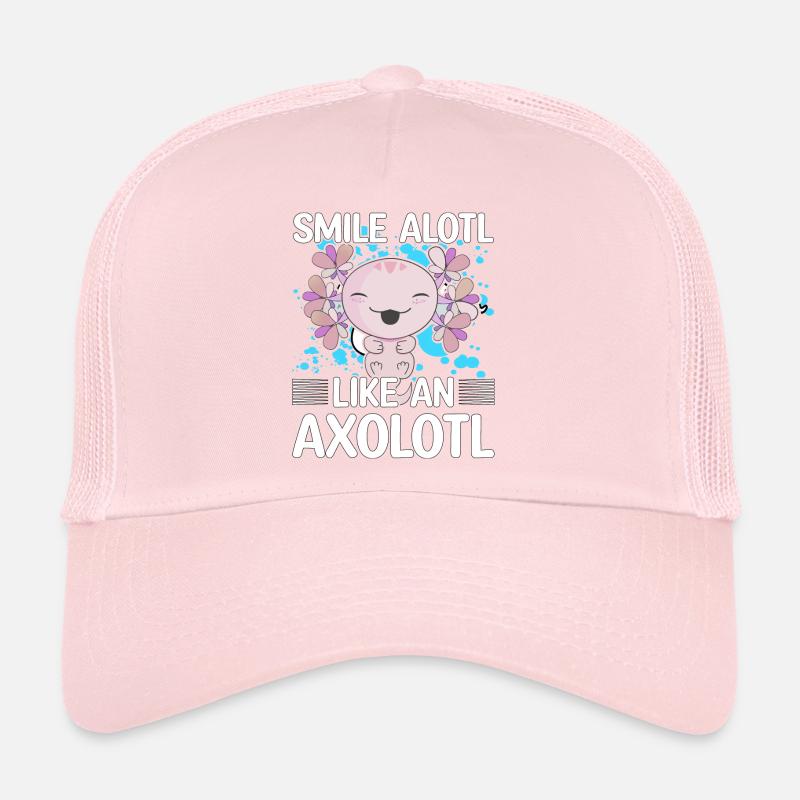 Souriez comme un axolotl Casquette trucker 