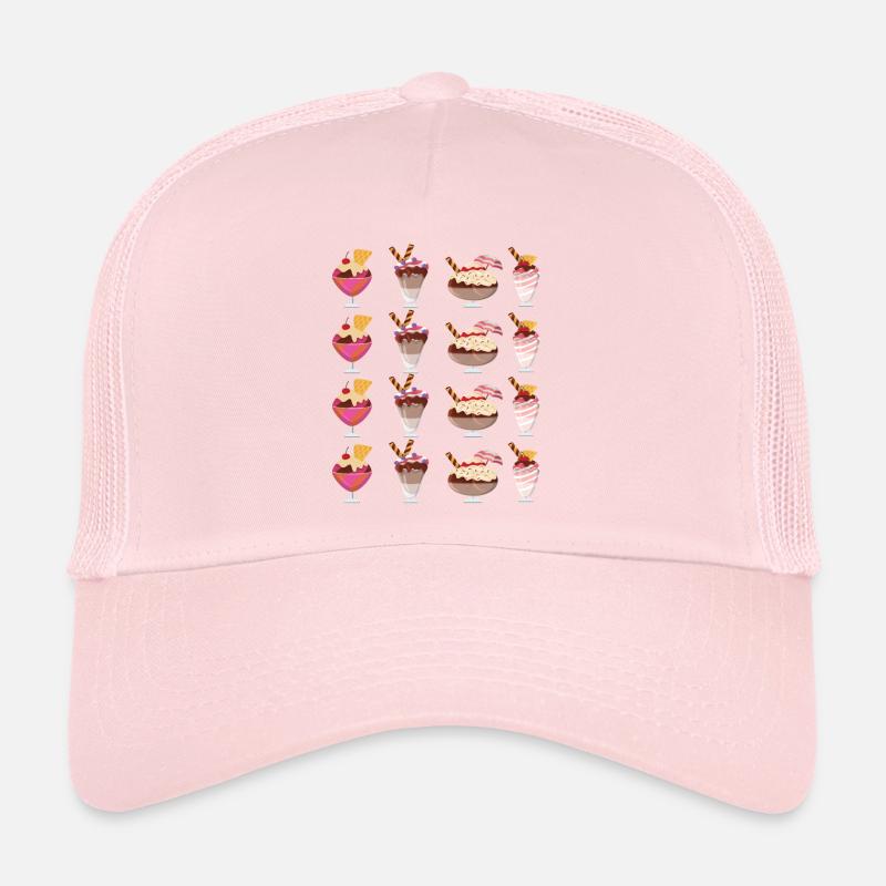 Sélection de coupes glacées Casquette trucker 