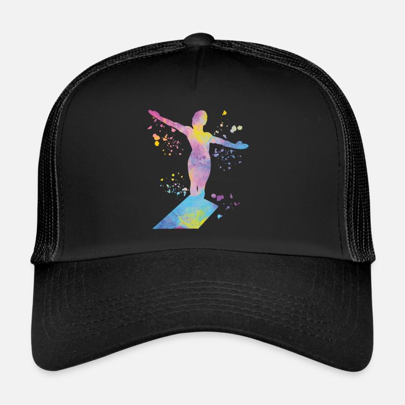 Turmspringen Synchronspringen Kunstspringen Trucker Cap