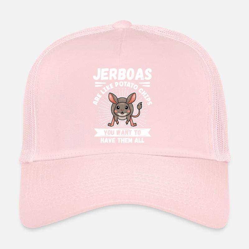 Springmaus Wüstenspringmäuse Springmäuse Geschenk Trucker Cap
