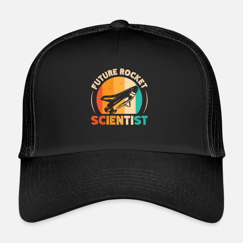Future Rocket Scientist Retro Raumfahrtingenieur Trucker Cap