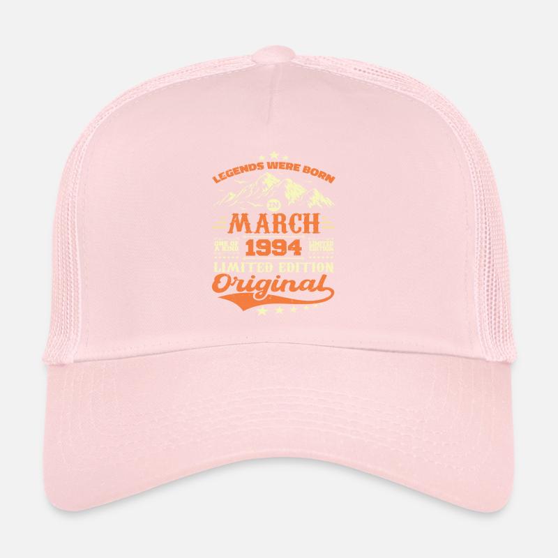 Cadeau D'anniversaire Nées En Mars 1994 Vintage Casquette trucker 
