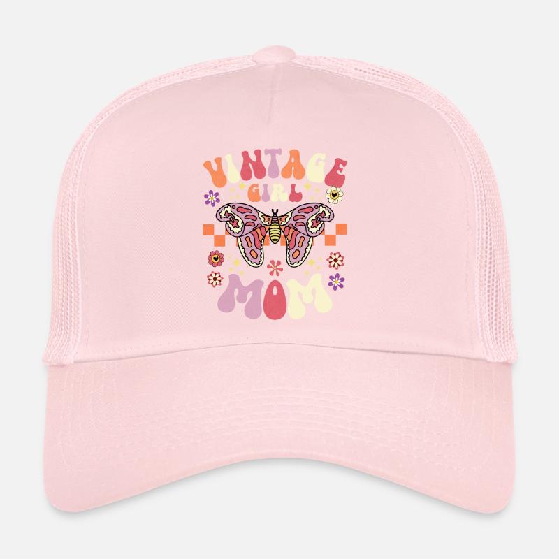 Fille Vintage Maman Rétro Casquette trucker 