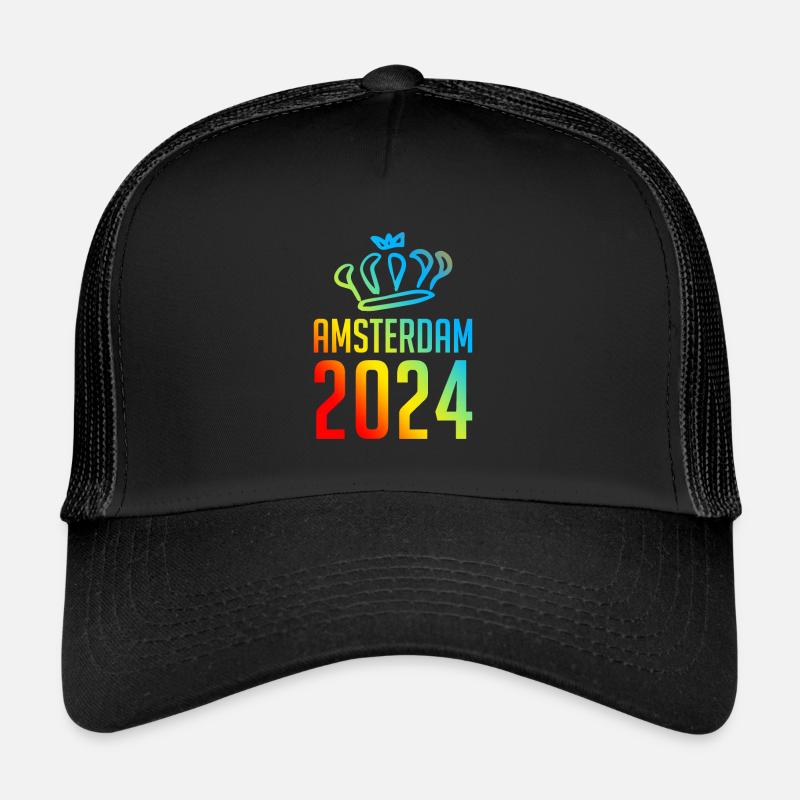 Amsterdam 2024 Bunt Trucker Cap