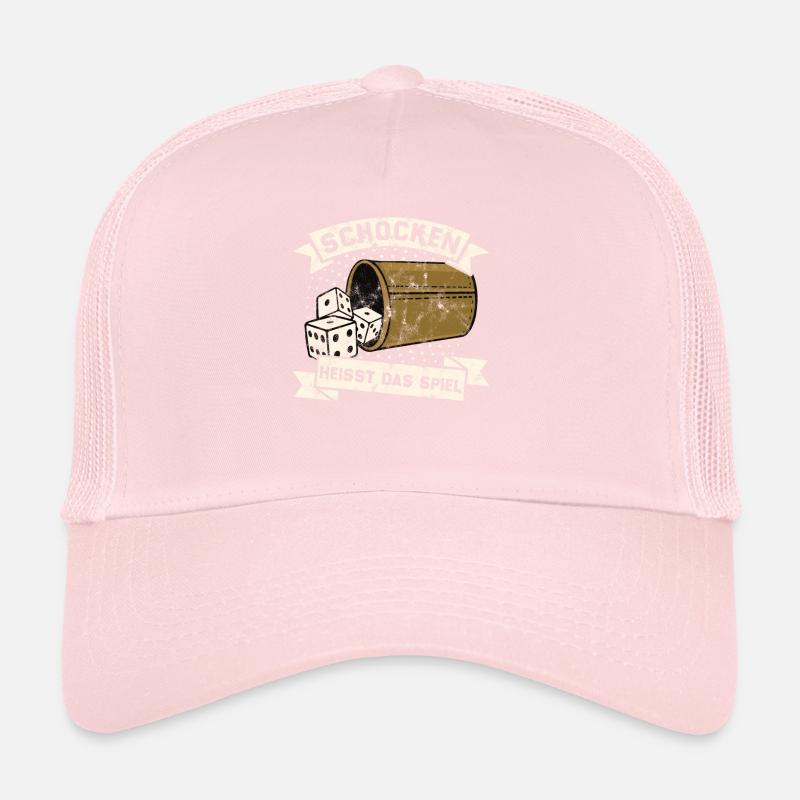 Schocken Is the game called dice game Drinking beer Trucker Cap