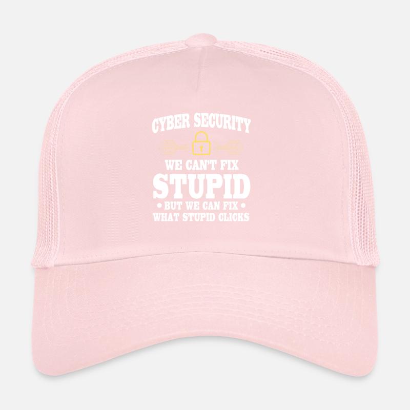 CybersiLustiger Cyber Security Spruch Trucker Cap
