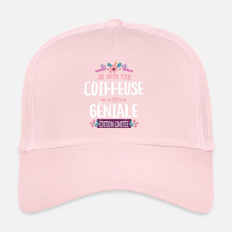 Femme Édition Limitée Coiffeuse Géniale Casquette trucker 