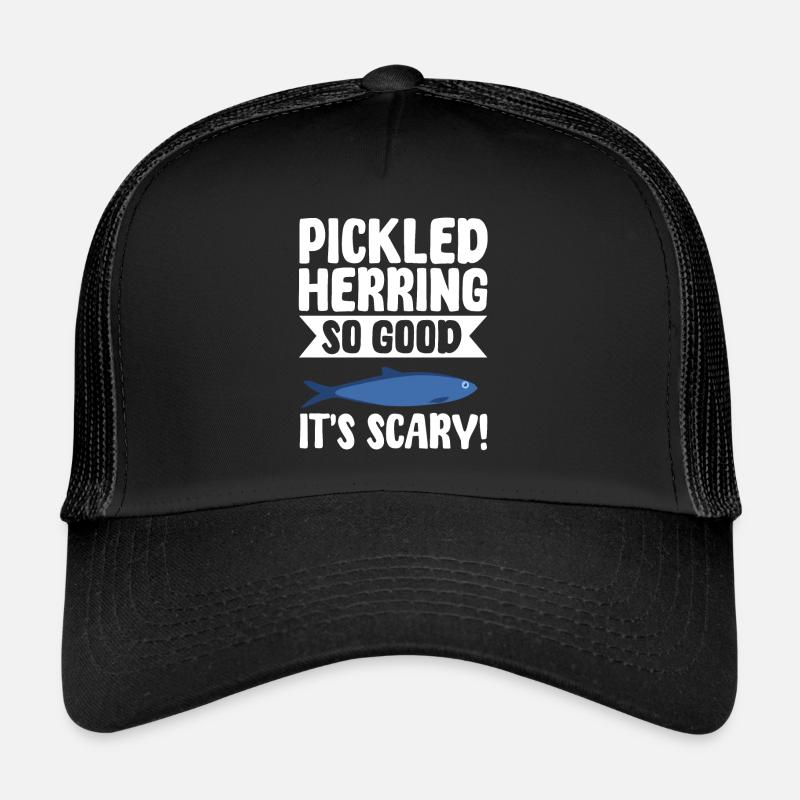 eFunny Hareng mariné idée cadeau Casquette trucker 