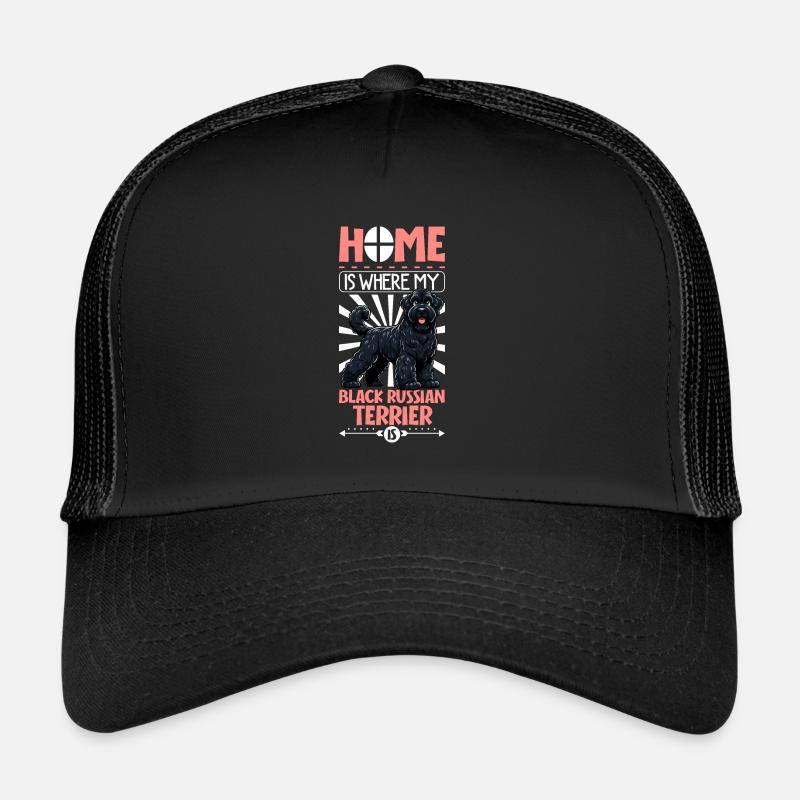 Accueil - Black Russian Terrier Casquette trucker 