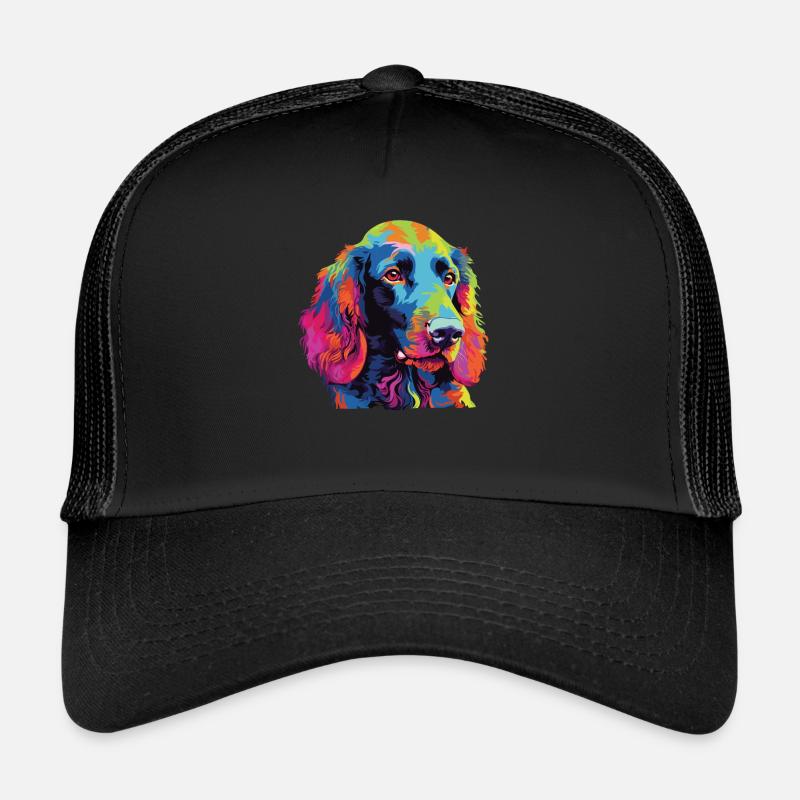 Aquarelles Colorées Irlandais Eau Eau Casquette trucker 