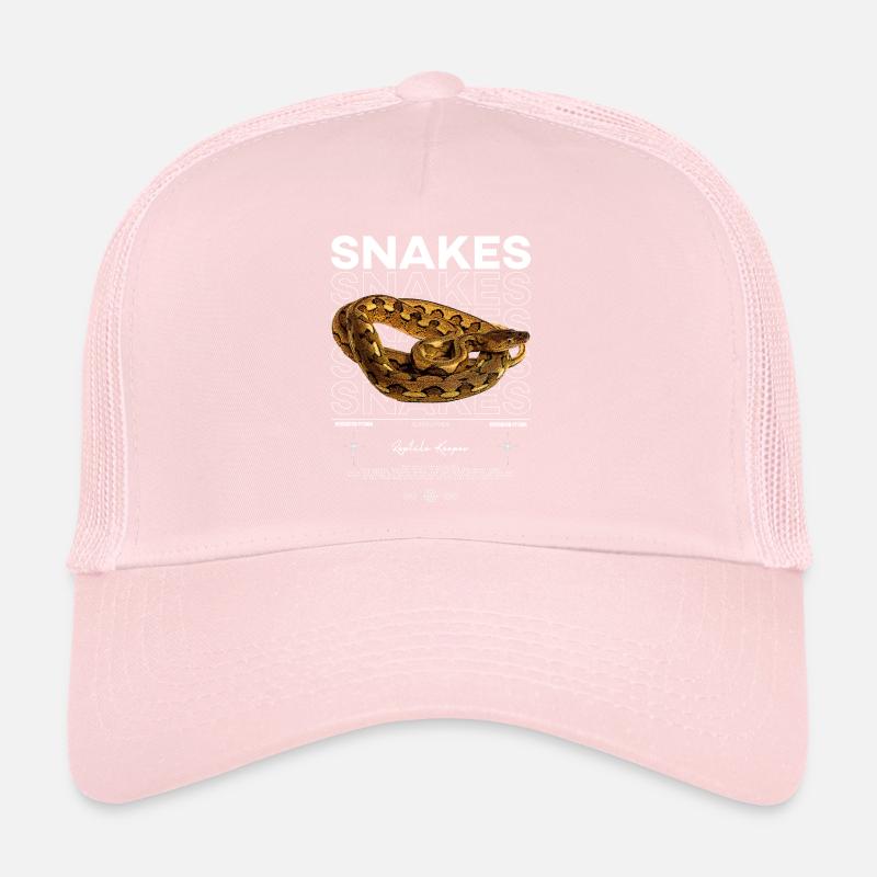 Python réticulé Streetwear Reptile Keeper Casquette trucker 