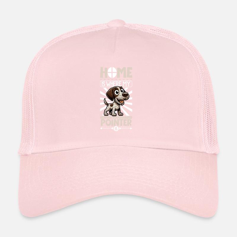 Zuhause - Deutsch Stichelhaar Trucker Cap