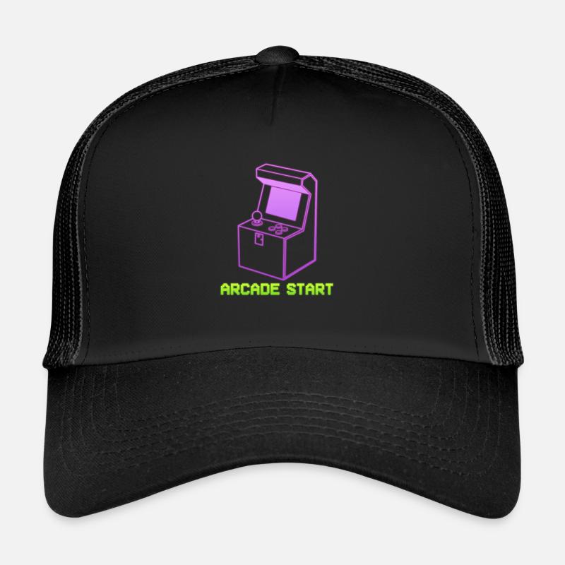 Arcade Start Computerfreak Trucker Cap