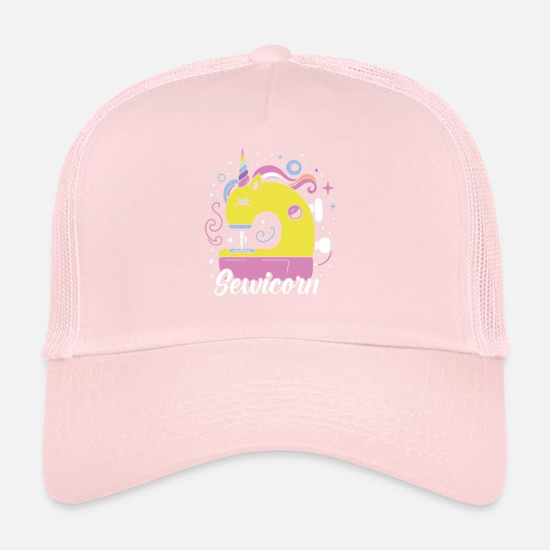 Sewing Sewing Machine Trucker Cap