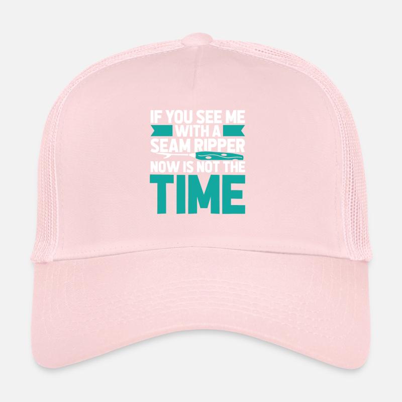 Sewing Sewing Machine Trucker Cap