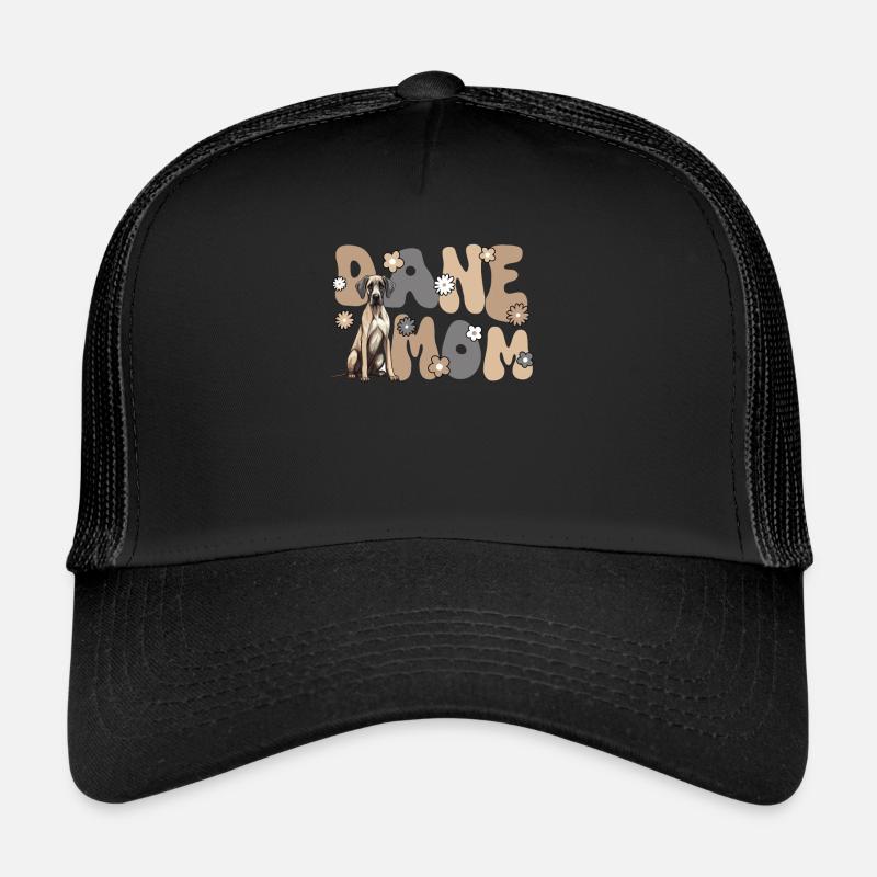 Great Dane Groovy Dane Mom Trucker Cap