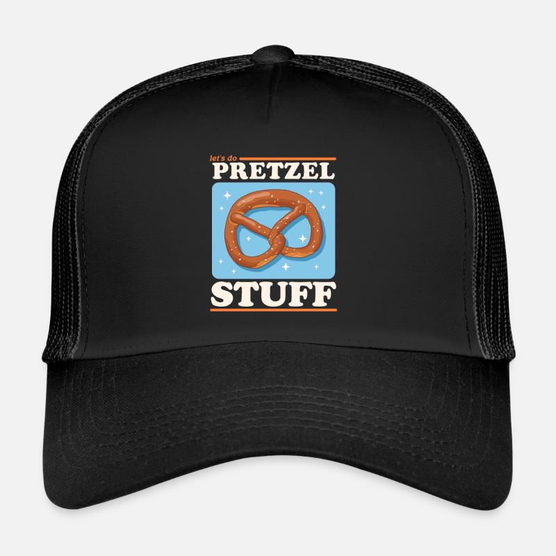 Bretzel drôle bretzels cadeau Casquette trucker 
