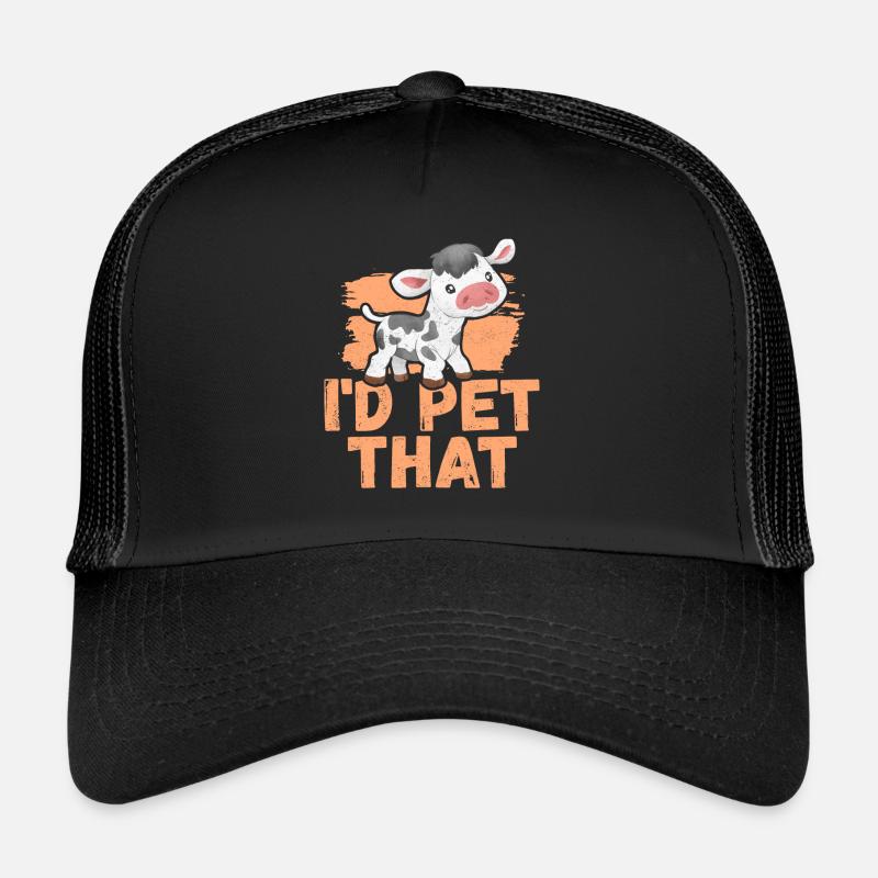 Cow Funny Cows Cow Lover Gift Trucker Cap