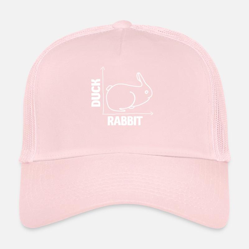 Wittgenstein lapin canard illusion Casquette trucker 