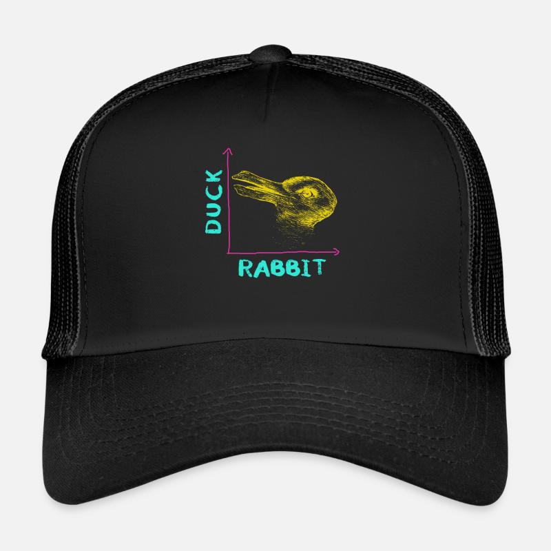 Wittgensteins Hasen-Enten-Illusion Trucker Cap