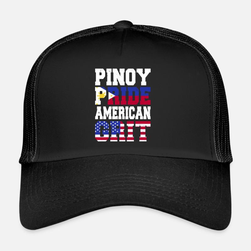 Pinoy Pride American Grit Trucker Cap