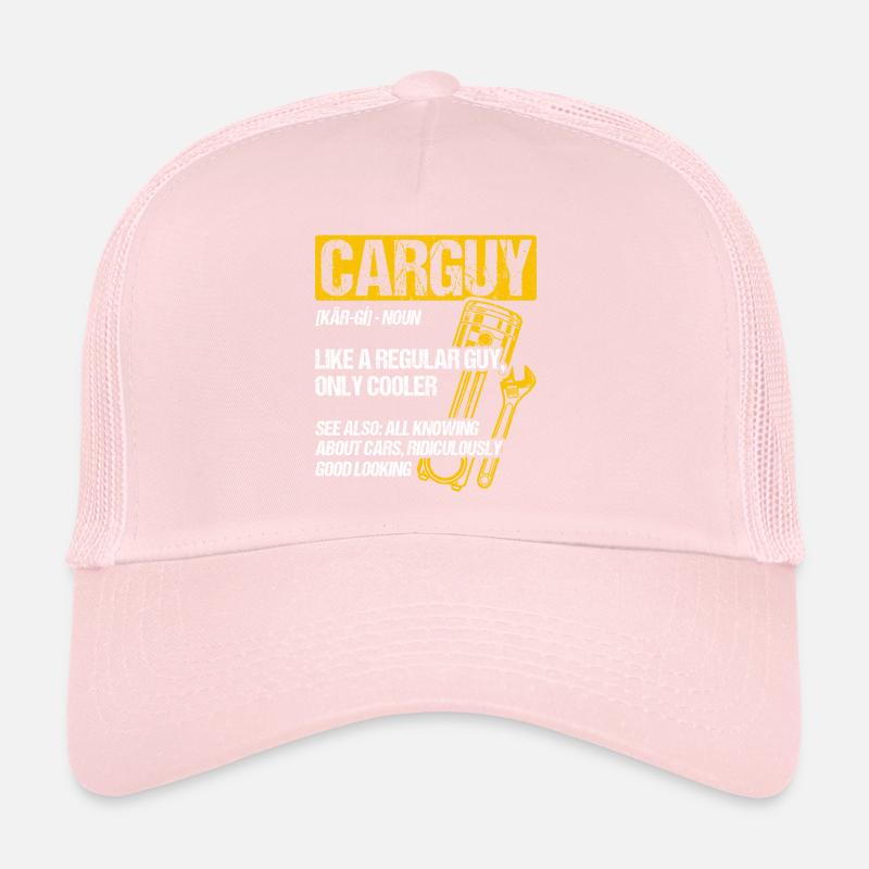 Car Guy Like A Regular Guy Tuning Car Enthusiast Re Trucker Cap