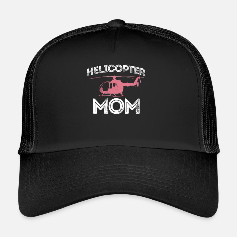 Helikopter Eltern Lustige Helikoptermutter Trucker Cap