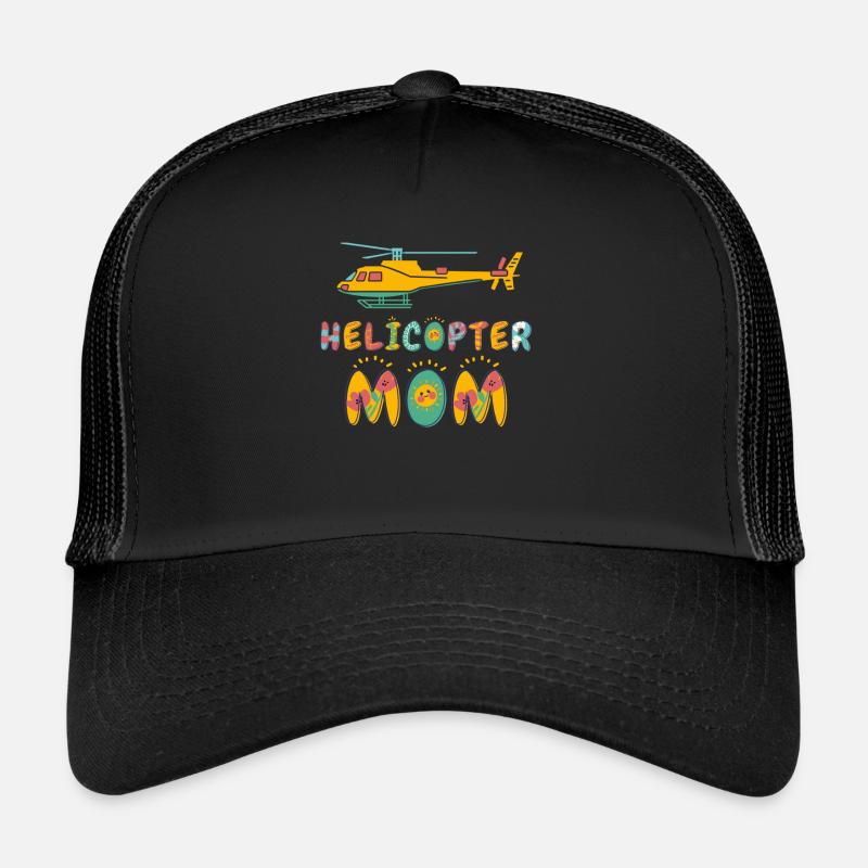 Helikopter Eltern Lustige Helikoptermutter Trucker Cap