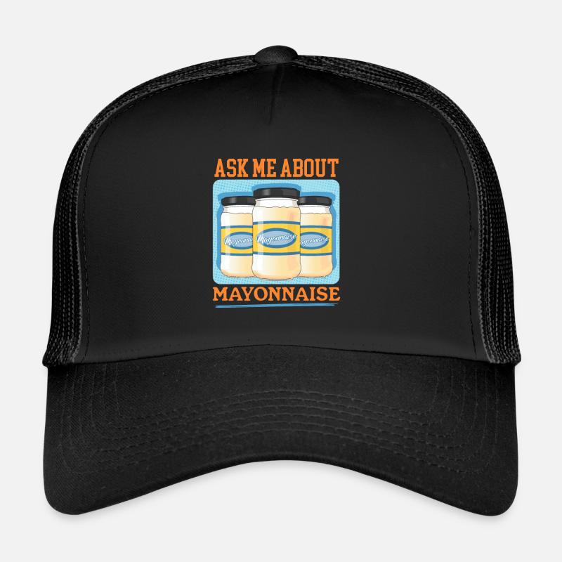 Mayonnaise Mayo Geschenk Trucker Cap