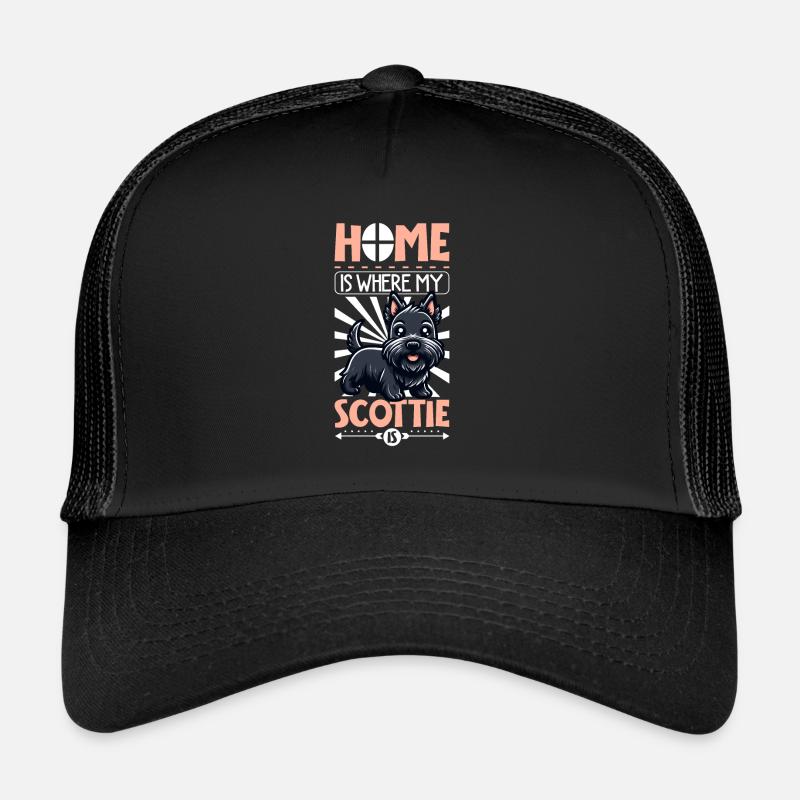 Accueil - Scottish Terrier Casquette trucker 