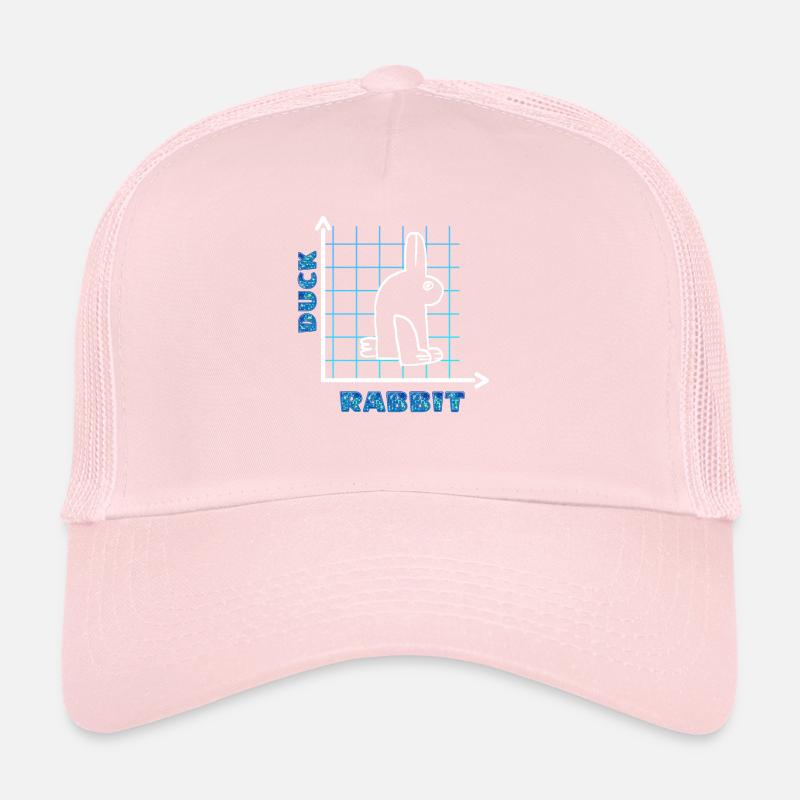 Illusion de canard et de lapin de Wittgenstein Casquette trucker 