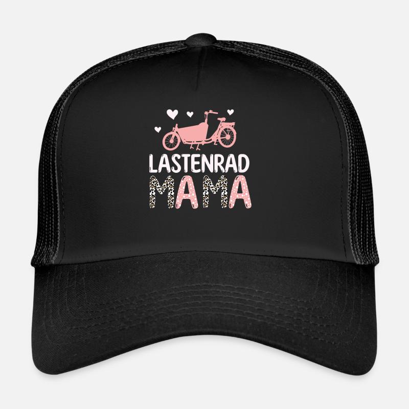 Vélo Cargo Maman Vélo Cargobike Casquette trucker 