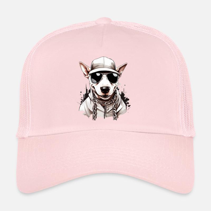 RAPPER COOLER BULLTERRIER Trucker Cap