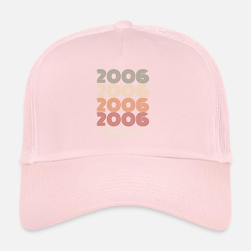 2006 Original Vintage Geburtstagsgeschenk 2006 Trucker Cap