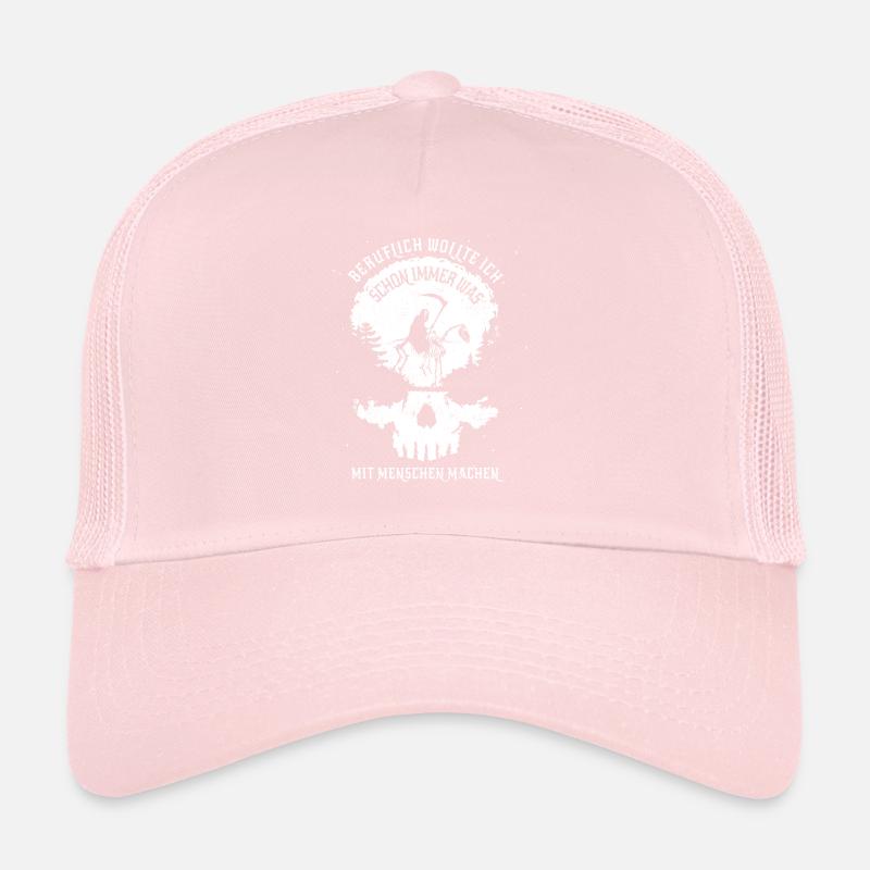 Beruflich was mit Menschen machen - Sensemann Trucker Cap