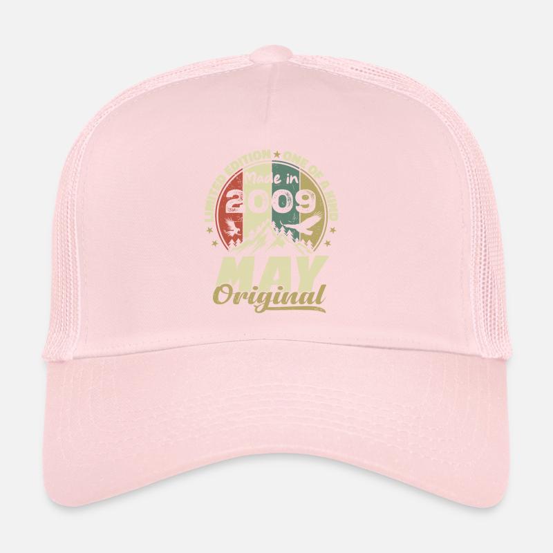 Vintage Anniversary Gift Made in May 2009 Trucker Cap