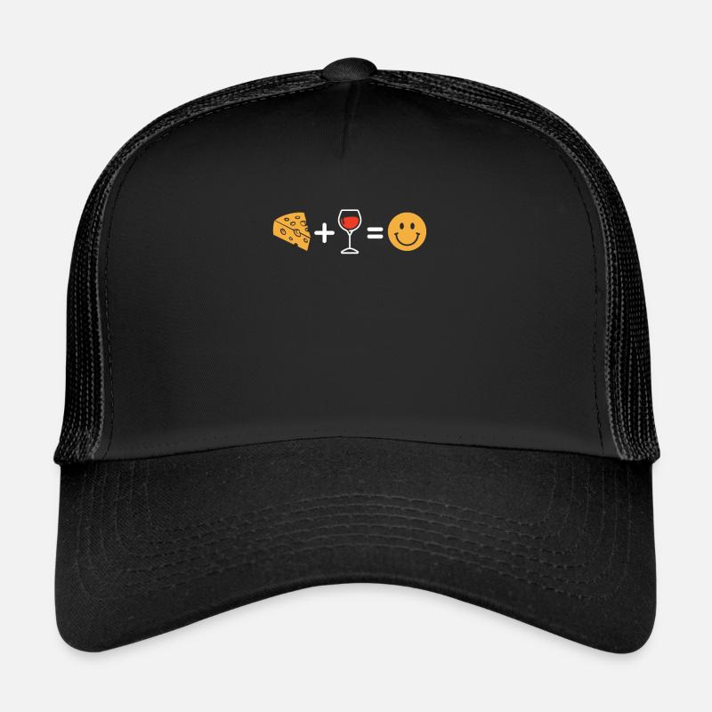 Käse Käser - Trucker Cap - Schwarz/Schwarz