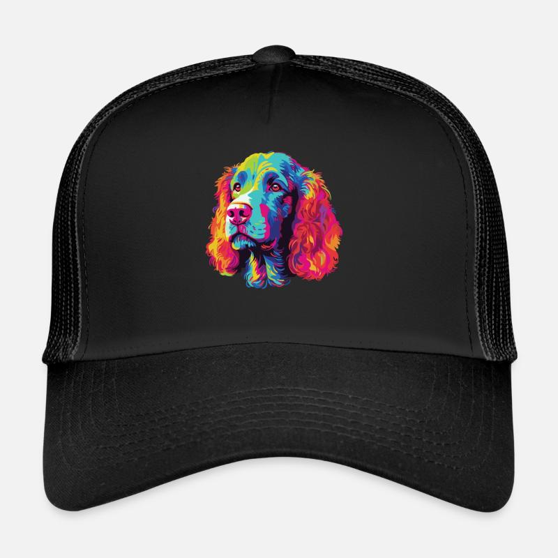 Aquarelles Colorées Irlandais Eau Eau Casquette trucker 