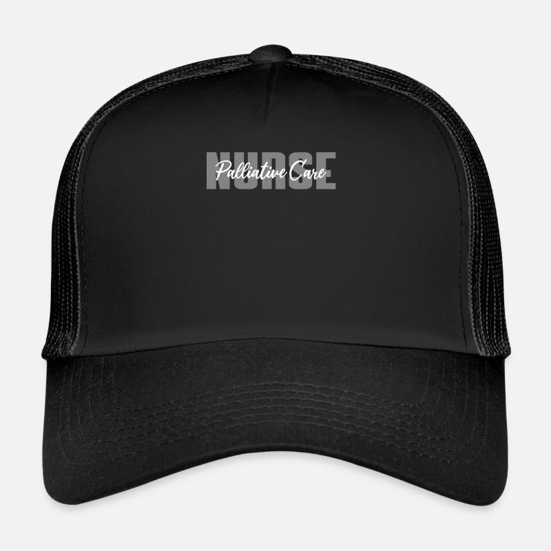 MitfPalliativpflege Krankenschwester Design Trucker Cap