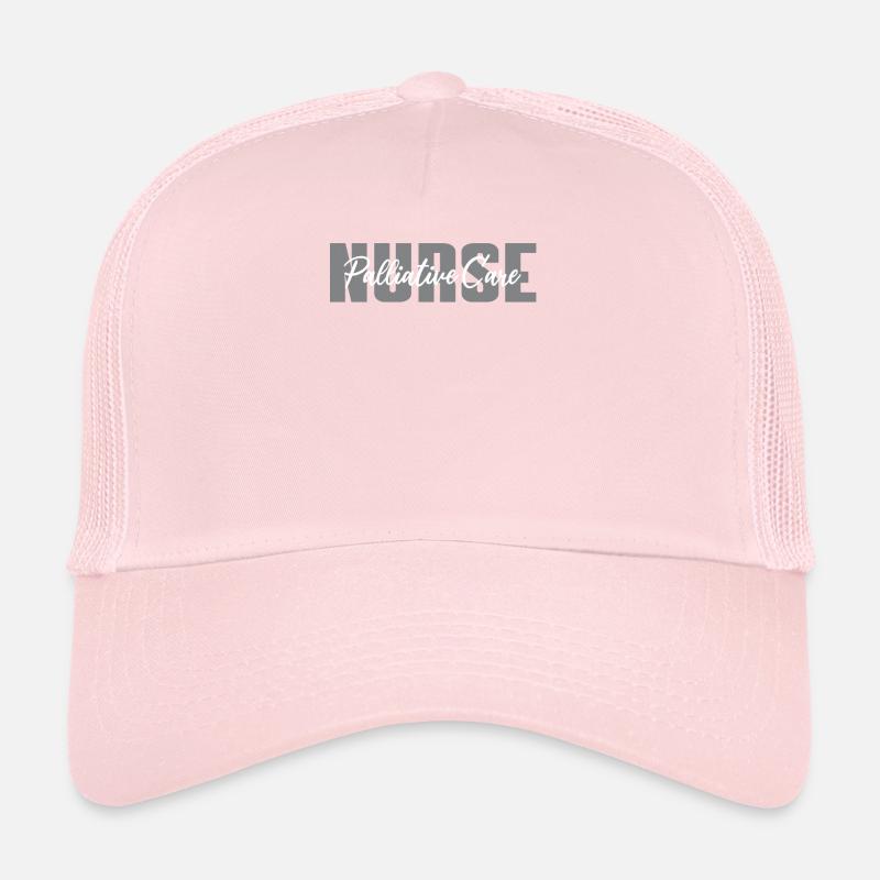 MitfPalliativpflege Krankenschwester Design Trucker Cap