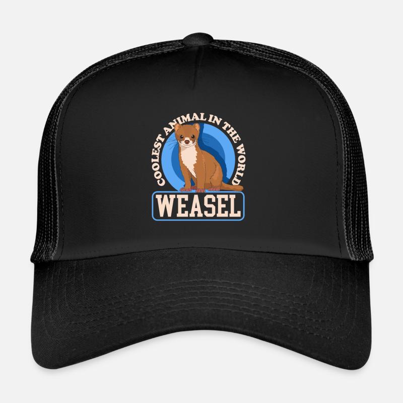 Belette souris belette Hermännchen cadeau Casquette trucker 